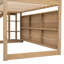 Lit mezzanine avec glissade Wood House-821966173