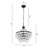Deonta 4-Light Dimmable Crystal Tiered Chandelier-947853989