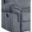 Zubaida Sofa (Glider & Motion), 2-Tone Grey Velvet
