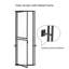 Barrière pour chat très haute 79 po en acrylique transparent pour escaliers de porte, convient aux ouvertures de 27,5 po à 37 po de large-1676298509-1664116202