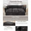 Canapé-lit modulaire surdimensionné 109 po Cloud Couch-1438995050