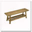 Banc en bois 43 po