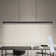 - Light Matte Black LED Square/Rectangle Pendant