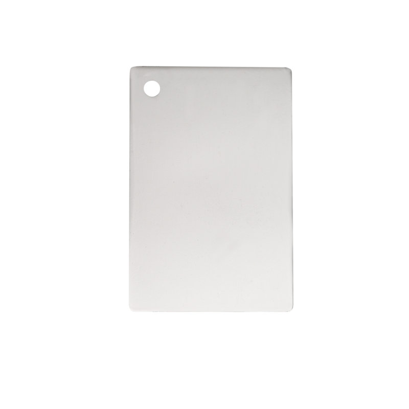 Elegant Kitchen and Bath Metal Finish Sample in Polished Nickel
