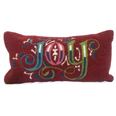 Joy Red  Pillow