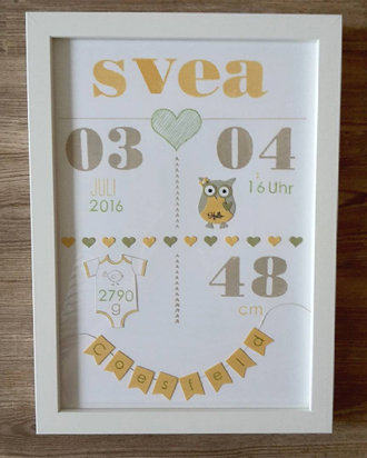 Geschenk zur Geburt