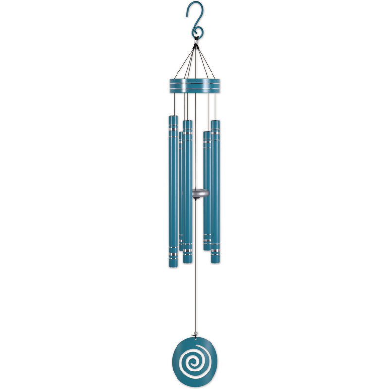 Granison Metal Wind Chime, 36'' H x 5.25'' W x 5.25'' D