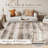 Boho Machine Washable Rug with Rubber Backing for Living Room Modern Non-Slip Dining Room Rug Non-Shedding Faux Wool Rugs for Bedroom Floor Carpet for Office Nursery Playroom-903635125