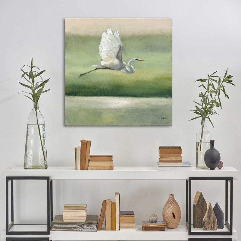 "Vol" par Julia Purinton, reproduction sur toile, H 18 po x l 18 po