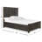 Mahika Solid Wood Panel Bed-310632632