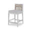Curate Upholstered Stool with Solid Wood Frame-70974456