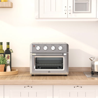 HomCom Warm Toaster Oven with Rotisserie