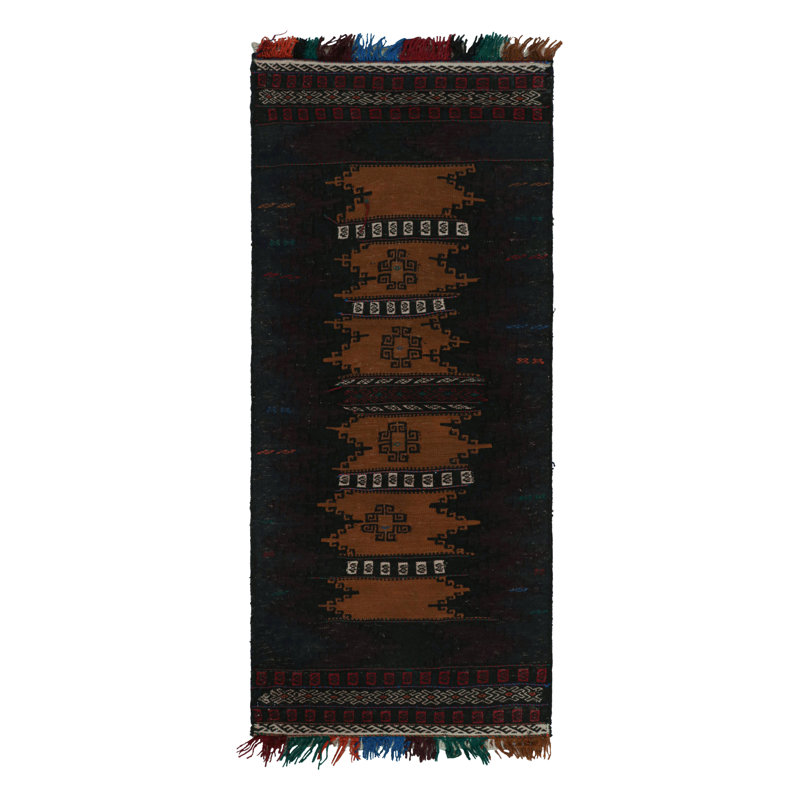 One-of-a-Kind Rectangle 2'1"x5'1" Hand Knotted Area Rug
