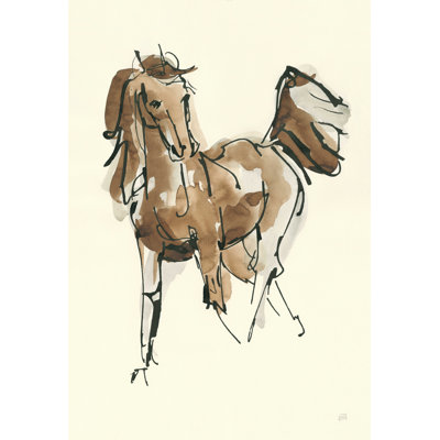 Cheval croquis VI