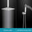 16 Inch Ceiling-Mounted Shower System With Hand Shower Single-Handle Shower Faucet Set Brass High-Pressure Shower Trim Kit With Pressure Balance Valve-121702735