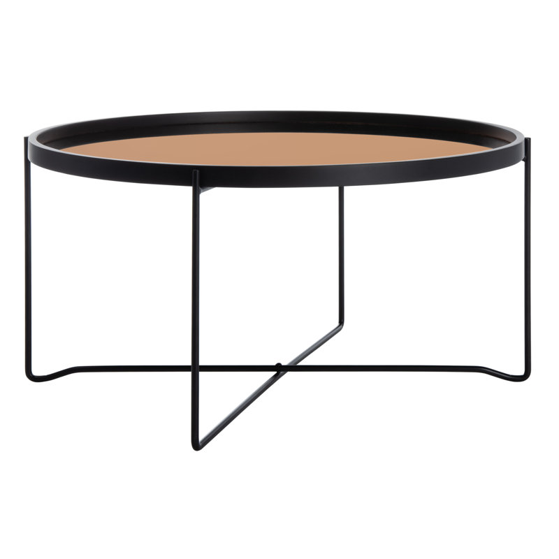 Table basse à pieds croisés