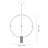 Dodgeville 2 - Light Matte Black Pendant