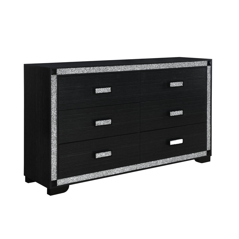 Commode Soulmarie, Gris anthracite