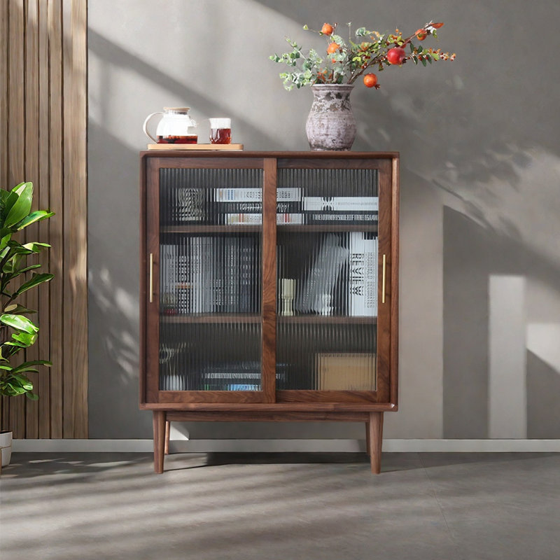 Petite bibliothèque légère de luxe, Marron foncé