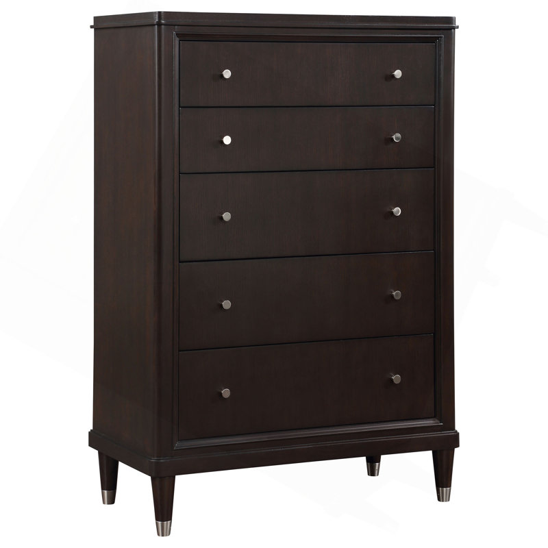 Commode rétro à 5 tiroirs