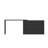 Extendable Vanity Table with 6 Drawers-1210099254