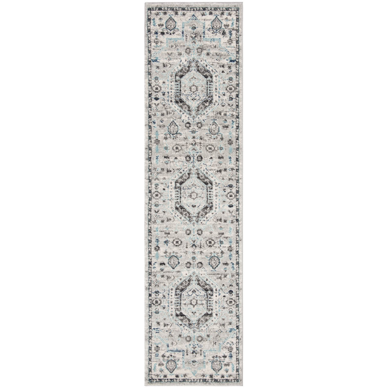 Royalston Oriental Hand Woven Area Rug, Runner 61 x 244 cm