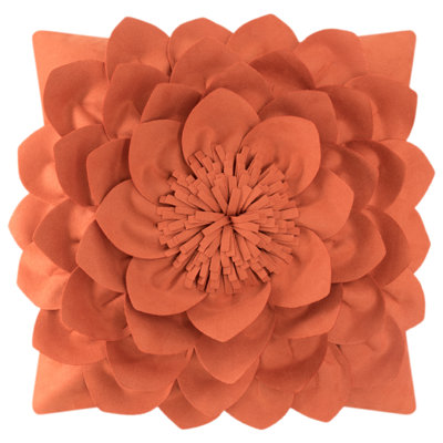  Housse de coussin en velours appliqué