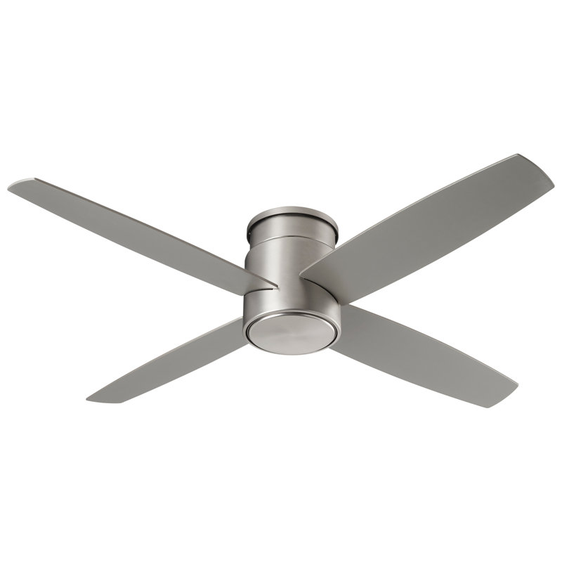 Garyl 52'' Ceiling Fan, Satin Nickel