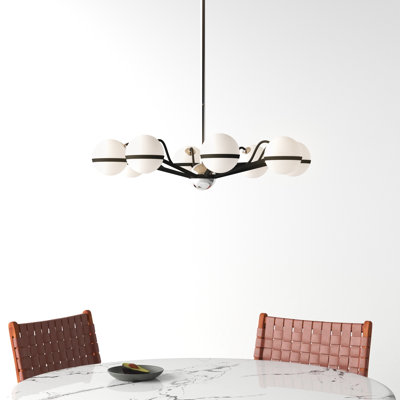 Lustre sphérique Spoutnik 8 lumières Ryter