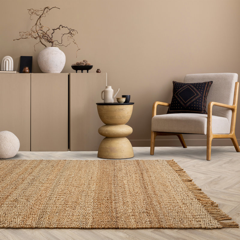 Shawntella Hand Braided Natural Rug, Rectangle 200 x 290cm