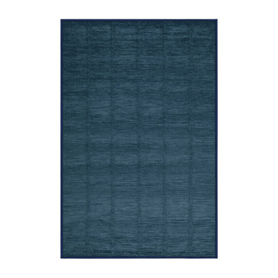 Tapis gris uni lavable à la machine
