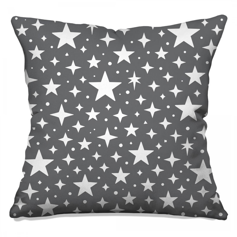 Coussins décoratifs gris Starry, 20 x 20 inches