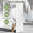 Manufactured Wood Paneled Sliding Barn Door with Installation Hardware Kit,Sliding Closet Door with PVC Surface-102040354