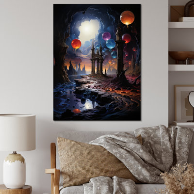 Reproduction sur toile «Izeyah», impression sur toile