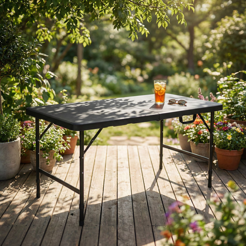 49.2'' Rectangular Adjustable Folding Table