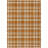 Washable Plaid Indoor / Outdoor Rug-1285052756