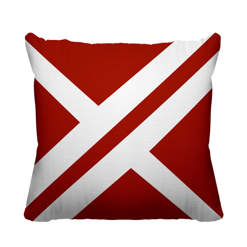 Coussin intérieur / extérieur Timber, Jaune, L 15 po x H 15 po