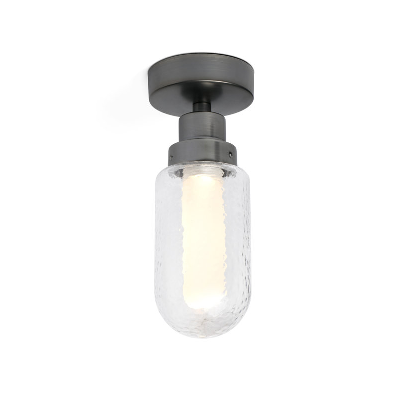Hythe Glass LED Semi Flush Mount