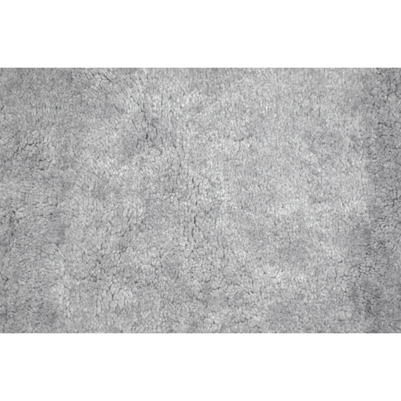 Tapis pour salle de bain en nylon avec envers antidérapant, L 60 po x L 72 po, Gris