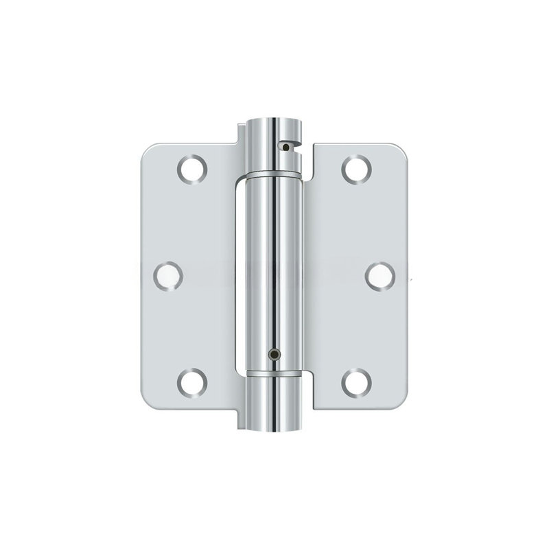 Steel Hinge, Polished Chrome