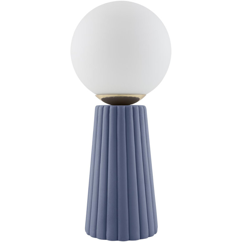 Burkhalter Table Lamp, Blue