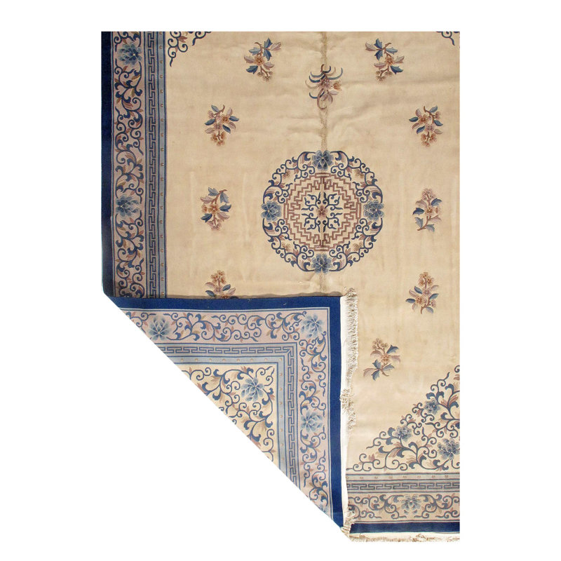 One-of-a-Kind Rectangle 12' X 17'11" Hand Knotted Area Rug