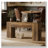 Rustic Coffee Table,Sturdy Console Table