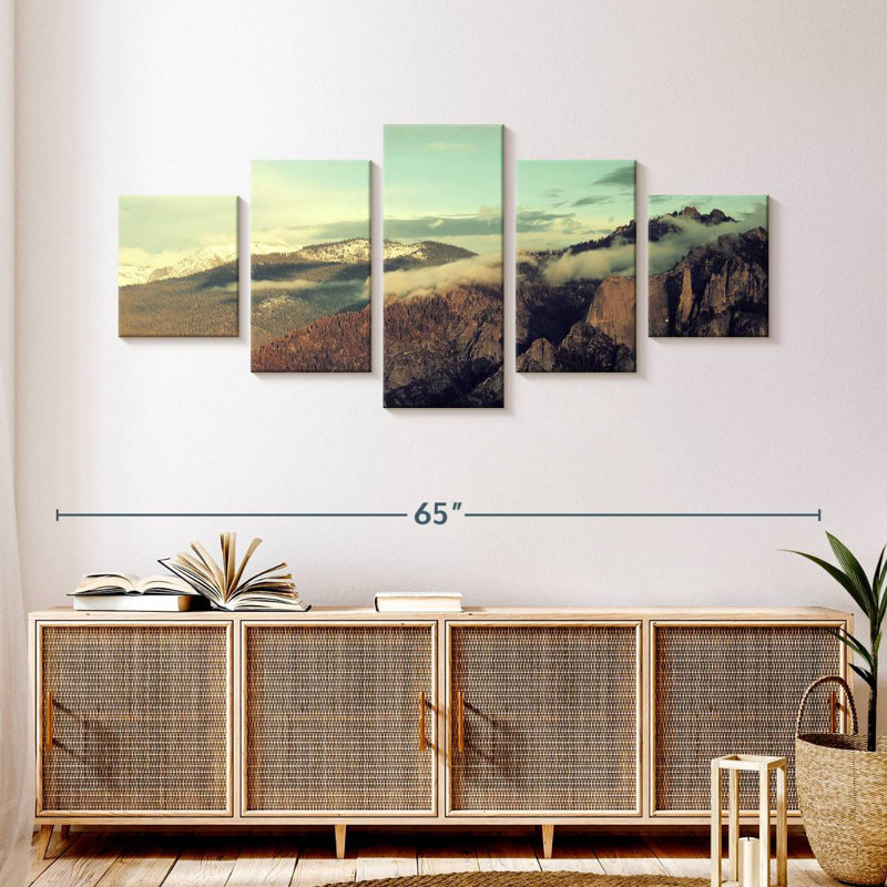 Scenic Summit View, 24" H x 55" W