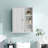 Athroom Wall Cabinet With Soft-Closing Hinges