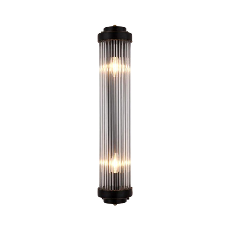 Roslinde Flush Mounted Sconce, Matte Black