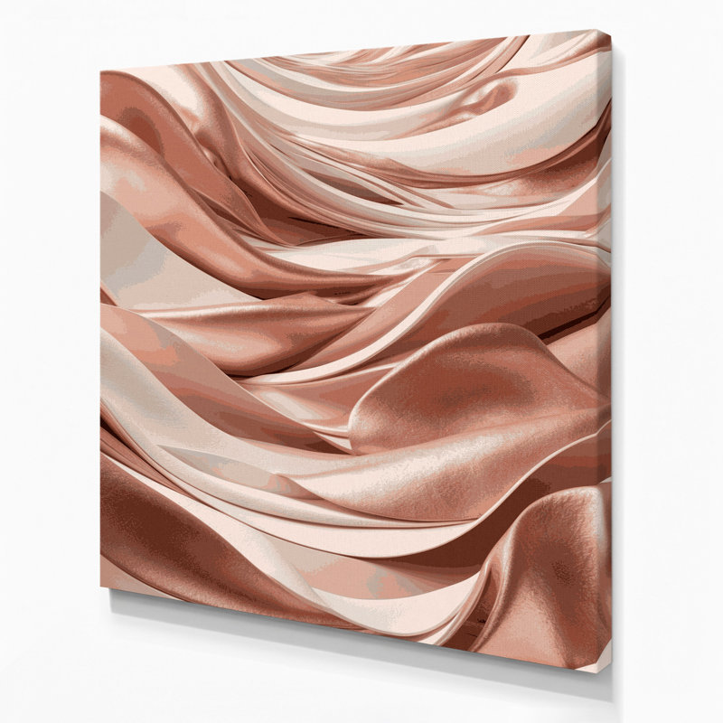 Abstrait paysage 9, art mural sur toile grise, H 8 po x l 8 po