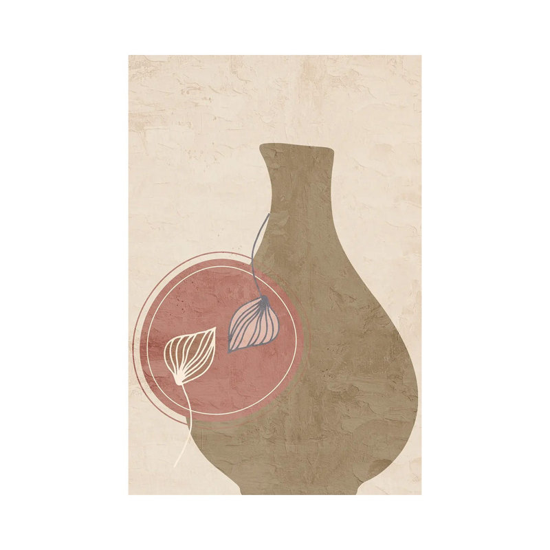 Vase II by Kimberly Allen - Wrapped Canvas Print, 20.32 cm H x 30.48 cm W