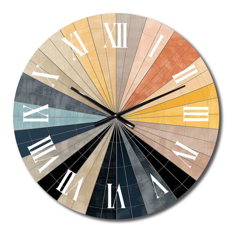 Horloge murale Mid-Century New Balance, Petit