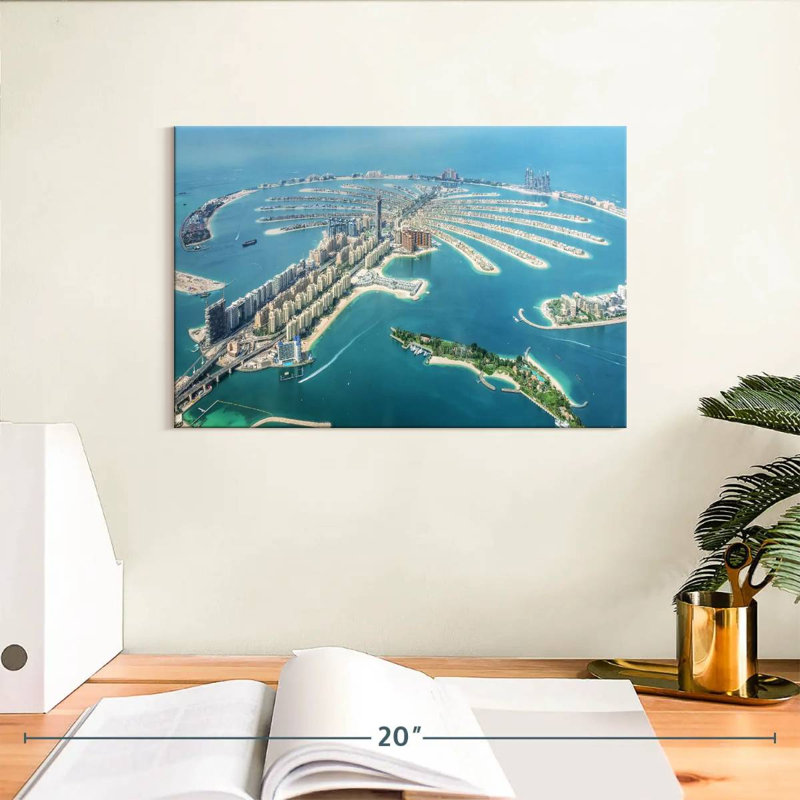 Palm Jumeirah d'en haut
